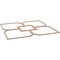 Ekena Millwork 78 34W x 78 34H x 14T Large Olivia Decorative Fretwork Wood Ceiling Panels, Maple CELW79X79X0250OLVMA - alternate 4
